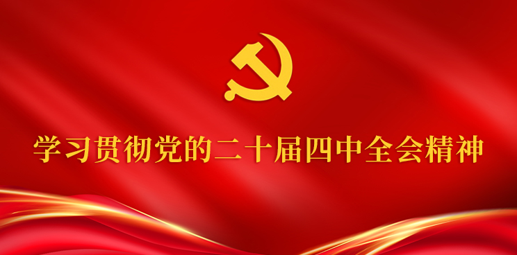 学习贯彻党的二十届四中全会精神