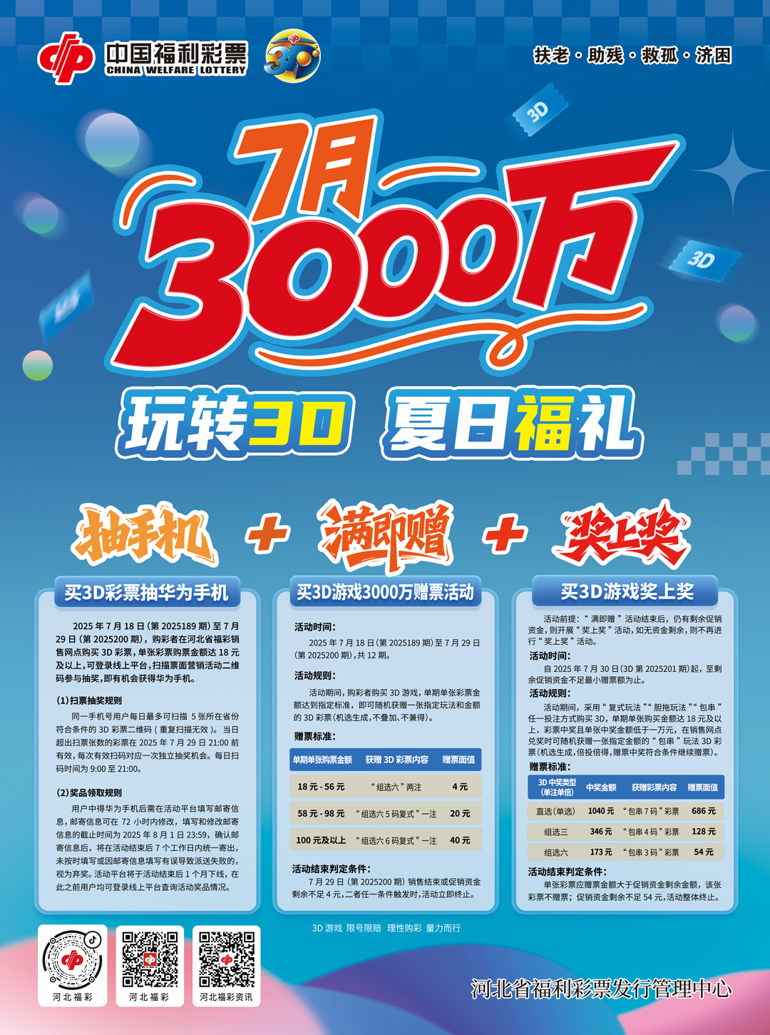 7月3000万！玩转3D，夏日“福”礼！